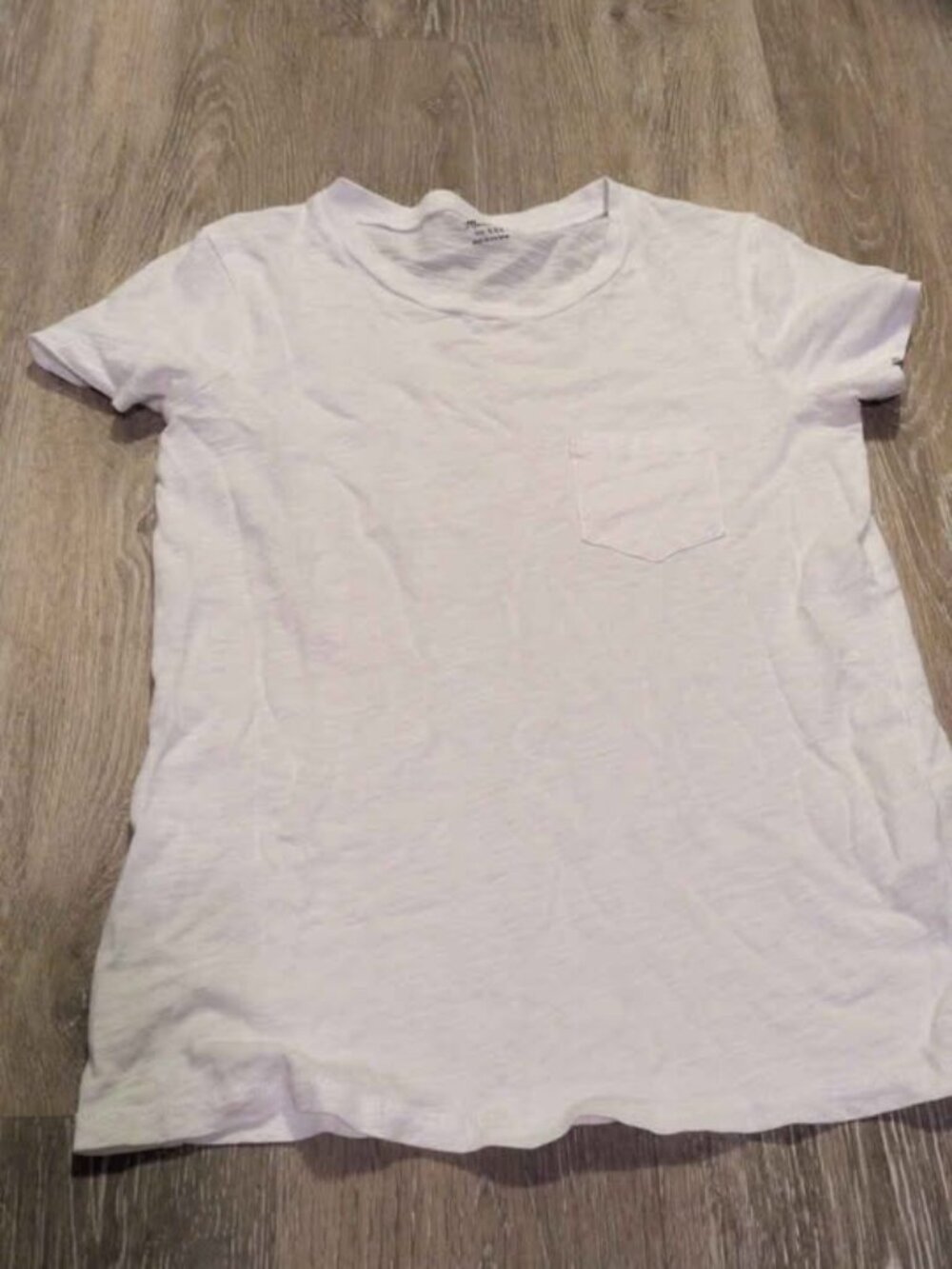 Madewell Pocket T-Shirt xxs white